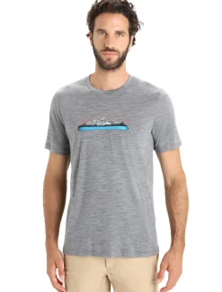 Merino Tech Lite Ii T-Shirt Ski Fields Herren^Icebreaker Outlet