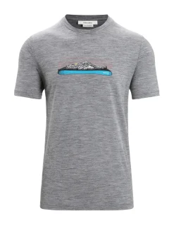 Merino Tech Lite Ii T-Shirt Ski Fields Herren^Icebreaker Outlet
