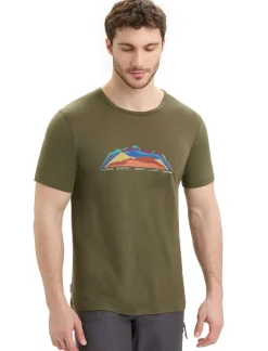 Merino Tech Lite Ii T-Shirt 7 Mountain Tops Eu Herren^Icebreaker Discount