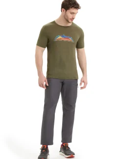 Merino Tech Lite Ii T-Shirt 7 Mountain Tops Eu Herren^Icebreaker Discount