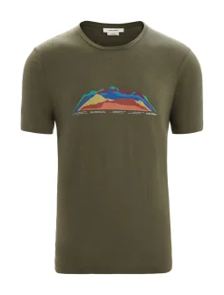 Merino Tech Lite Ii T-Shirt 7 Mountain Tops Eu Herren^Icebreaker Discount