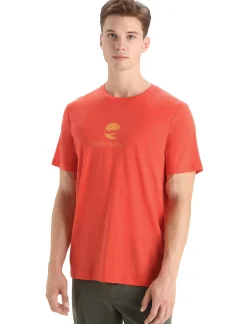 Merino Tech Lite Ii T-Shirt Ib Essential Logo Herren^Icebreaker Online