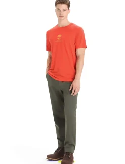 Merino Tech Lite Ii T-Shirt Ib Essential Logo Herren^Icebreaker Online