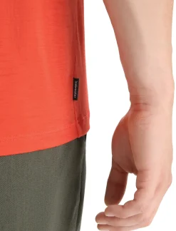 Merino Tech Lite Ii T-Shirt Ib Essential Logo Herren^Icebreaker Online