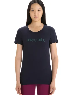 Merino Tech Lite Ii T-Shirt Moon Phase Damen^Icebreaker Discount