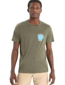 Merino Tech Lite Ii T-Shirt Earth Herren^Icebreaker Sale
