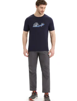 Merino Tech Lite Ii T-Shirt Canoe Companions Herren^Icebreaker Sale
