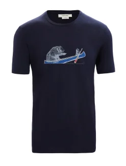 Merino Tech Lite Ii T-Shirt Canoe Companions Herren^Icebreaker Sale