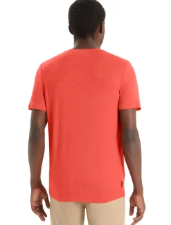 Merino Tech Lite Ii T-Shirt Camping Grounds Herren^Icebreaker
