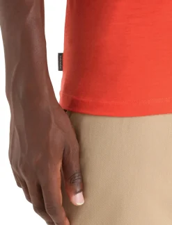 Merino Tech Lite Ii T-Shirt Camping Grounds Herren^Icebreaker