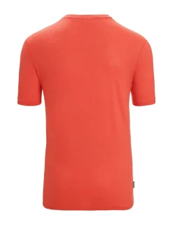 Merino Tech Lite Ii T-Shirt Camping Grounds Herren^Icebreaker