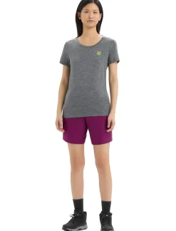 Merino Tech Lite Ii T-Shirt Springtime Flowers Damen^Icebreaker Online