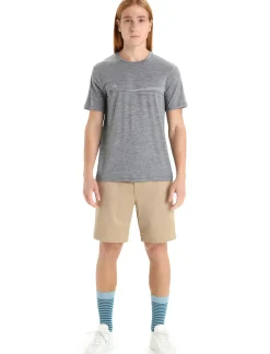 Merino Tech Lite Ii T-Shirt Cadence Paths Herren^Icebreaker Online