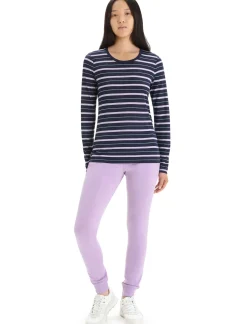 Merino Wave Langarmshirt Stripe Damen^Icebreaker Sale