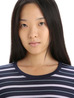 Merino Wave Langarmshirt Stripe Damen^Icebreaker Sale
