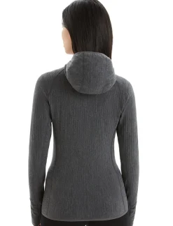 Realfleece® Merino Descender Kapuzenjacke Damen^Icebreaker