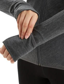 Realfleece® Merino Descender Kapuzenjacke Damen^Icebreaker