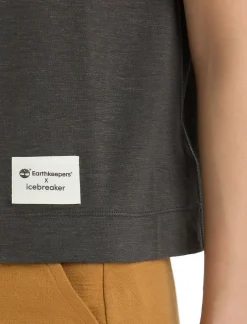 Timberland X Merino Leinen Armelloses Top Damen^Icebreaker Clearance