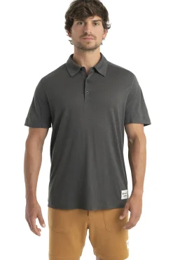 Timberland X Merino Leinen Kurzarmpolo Herren^Icebreaker Hot