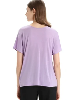 Wendbares Merino Drayden T-Shirt Damen^Icebreaker New