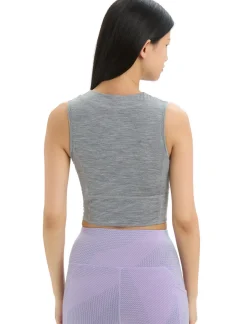 Zoneknit™ Merino Crop Top Geodetic Damen^Icebreaker Sale