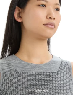 Zoneknit™ Merino Crop Top Geodetic Damen^Icebreaker Sale