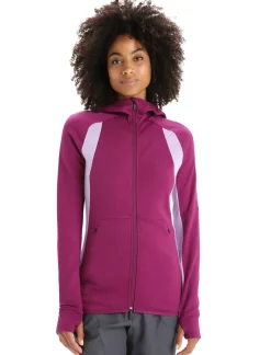 Zoneknit™ Merino Zip-Hoodie Damen^Icebreaker Hot